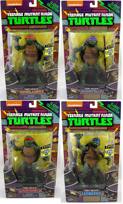 Teenage Mutant Ninja Turtles Figurines - 1990 TMNT - Includes all 4 Turtles (TMNT1)