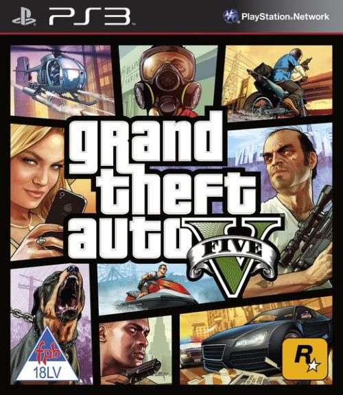 Grand Theft Auto 5 GTA V PS3 (PAL)