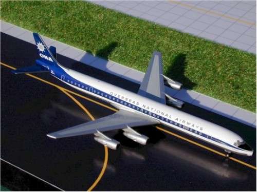 Douglas DC-8-61 Overseas National Airlines - 1/400 Scale (GJONA101)(TAS008219)(Gemini Jets)