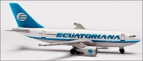 Airbus A310-300 Ecuatoriana - 1/500 Scale (HW501088)(Herpa)