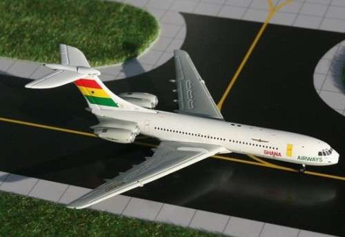 Vickers VC-10 Ghana Airways - 1/400 Scale (JX414)(Jet-X)