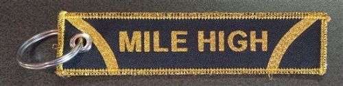 Mile High Key Ring (AMS-031)