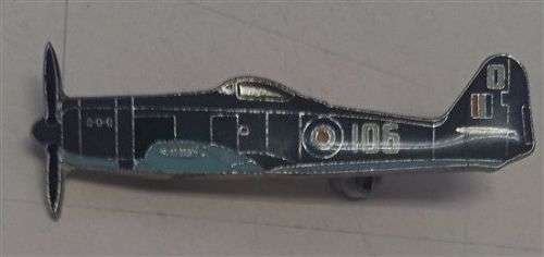 Hawker Sea Fury Dark Grey Pin (PIN7)(TAS Pins)