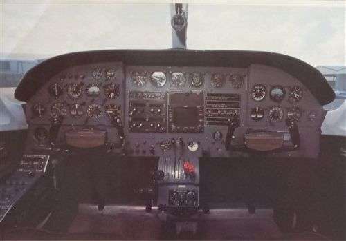 Cessna 402 Cockpit Poster (NO-20)