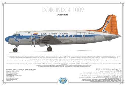 Douglas DC-4 ZS-AUB (PVP-95)