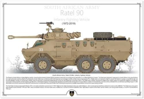 Ratel 90 South African Army (PVA-1)