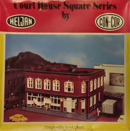 Crooksville Bank Block - H0 Gauge (TAS017376)(JH903)(Heljan)