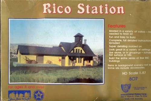 Rico Station - H0 Scale (TAS017206)(IHC807)(IHC)