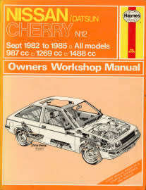 Nissan/Datsun Cherry N12 (H1031)(Haynes Publishing)