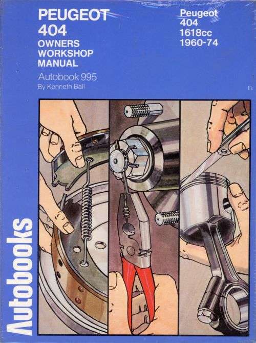 Peugeot 404 Owners Workshop Manual (OWM995)(Haynes Publishing)