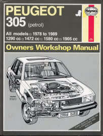 Peugeot 305 (Petrol) Owners Workshop Manual (H538)(Haynes Publishing)