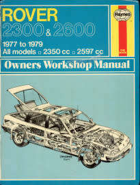 Rover 2300 & 2600 (H468)(Haynes Publishing)  CArs