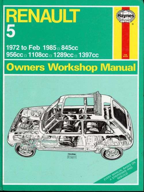 Renault 5 1972 to Feb 1985 (H141)(Haynes Publishing)
