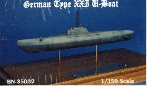 Type 21 Submarine - 1/350 Scale (BN-35032)(Blue Water Navy)