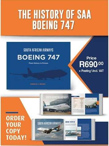 South African Airways Boeing 747 Fleet History in Picture (9780620950817 SAA747)