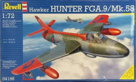 Hawker Hunter FGA.9/Mk.58 - 1/72 Scale (REV04186)(TAS015989)(Revell)