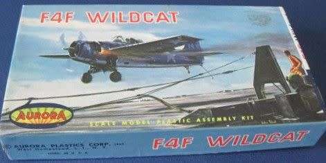 Grumman F4F Wildcat - 1/66 Scale (AU497)(Aurora)