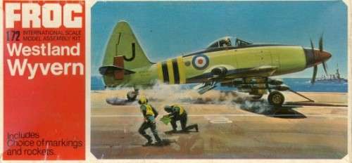 Westland Wyvern - 1/72 Scale (F198)(FROG)