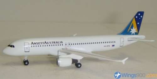 Airbus A320 Ansett Australia - 1/400 Scale (DW55011)(Dragon Wings)