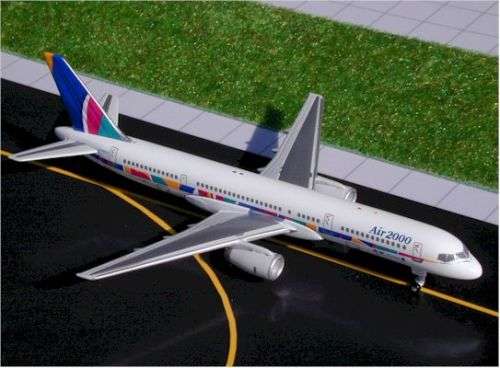 Boeing 757-200 Air 2000 - 1/400 Scale (GJAMM068)(Gemini Jets)