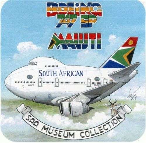 SAA Museum Boeing 747SP Maluti Sticker (STICK7)(TAS Hobbies) stickers