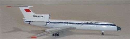 Tupolev Tu-154B Aeroflot - 1/500 Scale (Herpa 510547)(Herpa Wings)