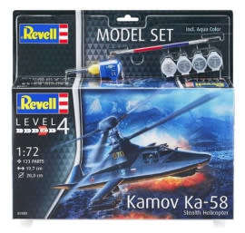Kamov Ka-58 Stealth Helicopter - 1/72 Scale (REV63889)(Revell)