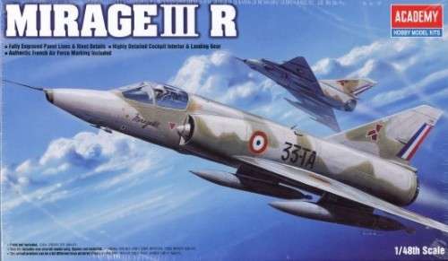 Mirage IIIR - 1/48 Scale (ACAD12248)(Academy)