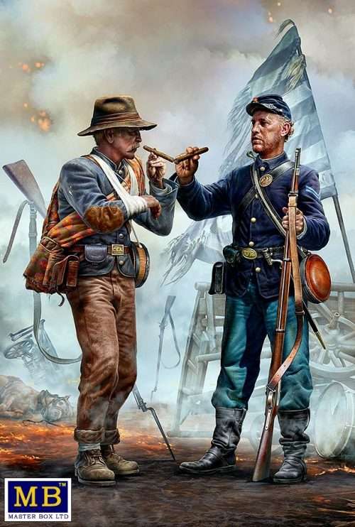 Family Reunited - Brothers Meet Again (US Civl War) - 1/35 Scale (Master Box MB35198)