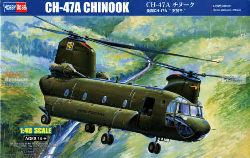 BOEING CH-47A CHINOOK - 1/48 HB81772 Hobby Boss