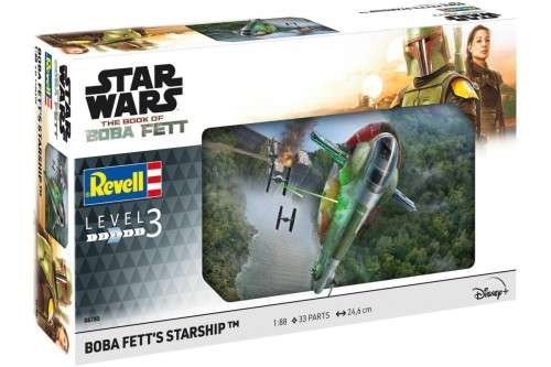 STAR WARS The Mandalorian Boba Fetts Starship 1/88 REV06785 Revell