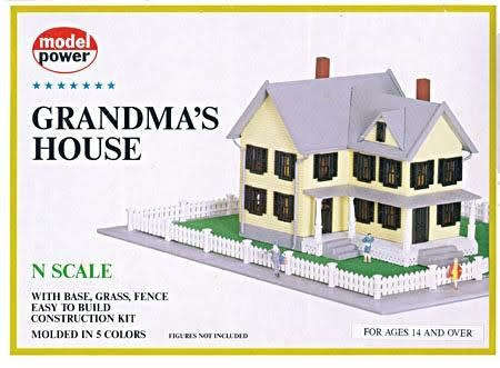 Grandmas House - N Scale Model Power MOD1-1556