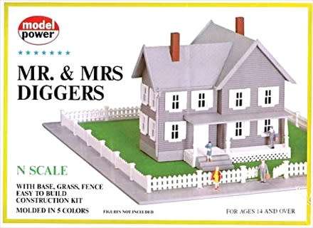 MR & MRS Diggers - N Scale Model Power MOD1-1558
