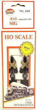 RR Crossing Signal C/W Relay - HO Scale Model Power MOD1-1681