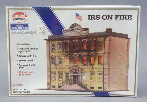 Building IRS on Fire Kit - HO Scale Model Power MOD1-470