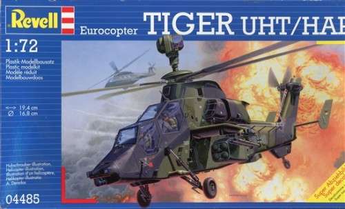 Eurocopter Tiger UHT/HAP - 1/72 Scale (REV04485)(TAS016016)(Revell)
