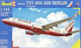 Boeing 737-800 Air Berlin/Sobelair - 1/144 Scale (REV04202)(TAS019013)(Revell)