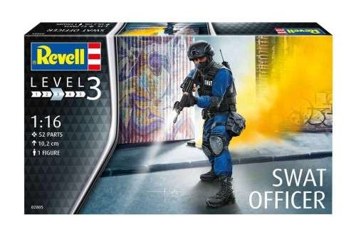 Swat Officer - 1/16 REV02805 Revell