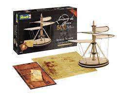 Aerial Screw 500 Years Leonardo D . Vinci Limited Edition - 1/48 REV00515 Revell