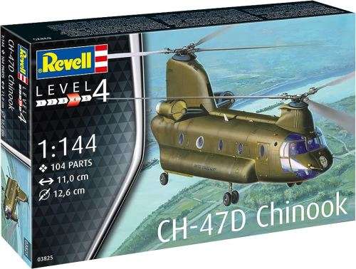 CH-47D Chinook - 1/144 (REV03825)(Revell)