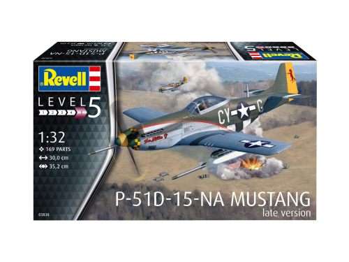 P-51D-15-NA Mustang Late Version - 1/32 REV03838 Revell