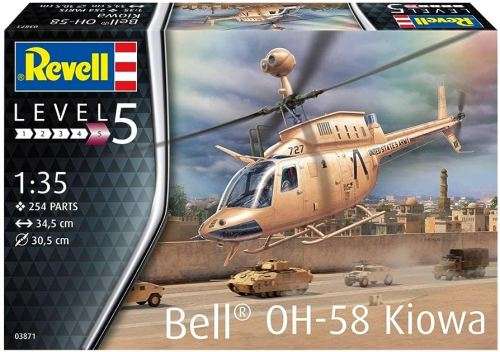Bell OH-58 Kiowa - 1/35 REV03871 Revell