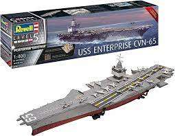 USS Enterprise CVN-65 Platinum LMTD Ed - 1/400 Scale (REV05173)(Revell)