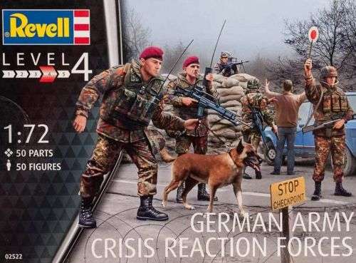 German Rapid Reaction Forces - 1/72 Scale (REV02522)(Revell)