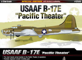 Boeing B-17E Flying Fortress `Pacific Theater` - 1/72 Scale (ACAD12533)(Academy)