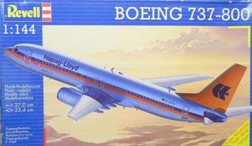 Boeing 737-800 Hapag Lloyd - 1/144 Scale (REV04238)(Revell)