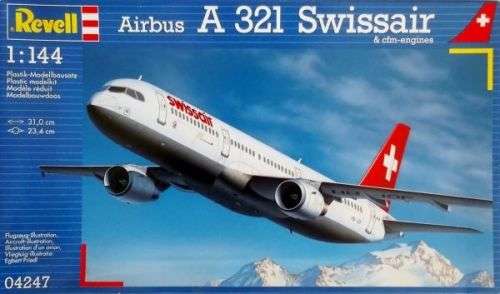 Airbus A3231 Swissair - 1/144 Scale (REV04247)(Revell)