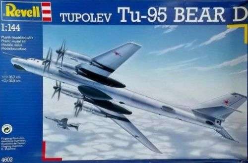 Tupolev Tu-95 Bear D - 1/144 Scale (REV4602)(Revell)