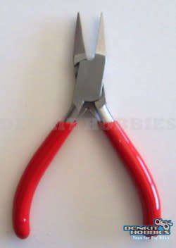 Flat Nose Plain Jaw Pliers 110mm (MQ-006)