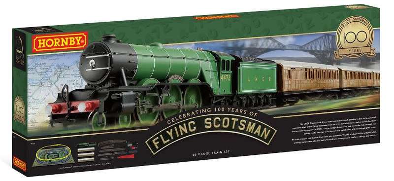Flying Scotsman Train Set - HO Scale (Hornby HORR1255M)